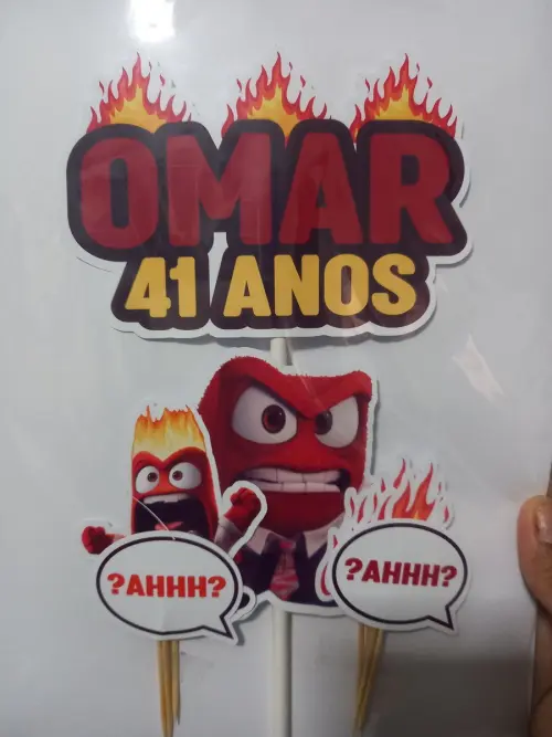 Kit só um bolinho Raiva (Divertimante)