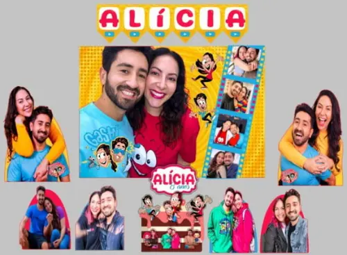 Kit Festa em Casa Gabriel e Shirley Gashi