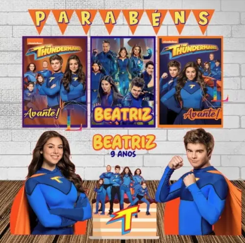 Kit Só Um Bolinho Thundermans (nick)