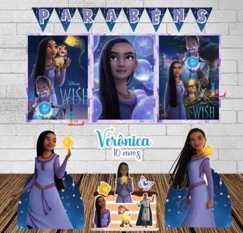 Kit Só Um Bolinho Wish Disney