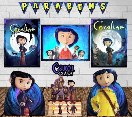 Kit Só Um Bolinho Coraline