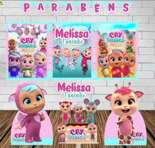 Kit Só Um Bolinho Cry Babies ( Cry Babys)