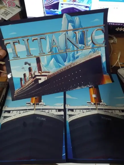 Kit Posteres Titanic