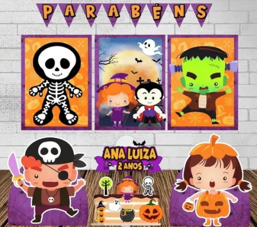 Kit Só Um Bolinho Halloween Baby