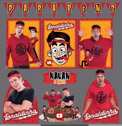 Kit Só Um Bolinho Enaldinho
