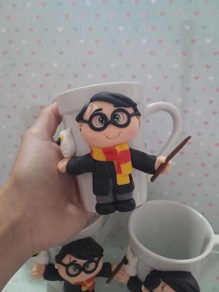 Caneca Decorada Harry Potter