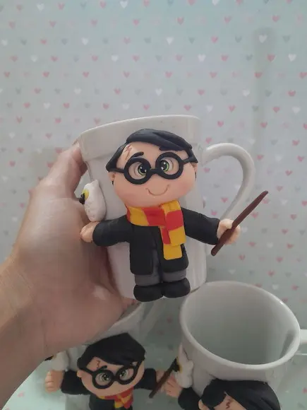 Caneca Decorada Harry Potter