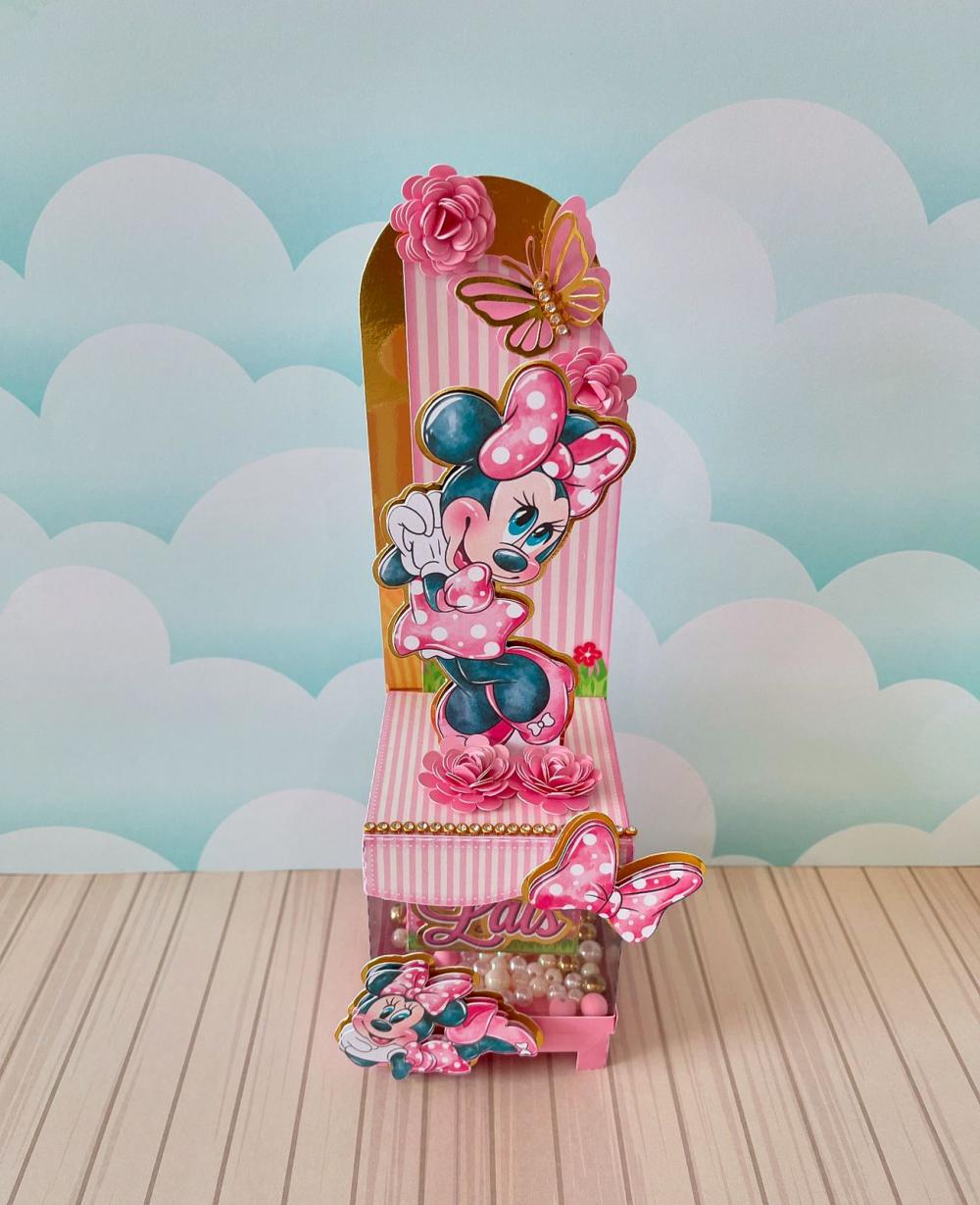 Arquivo de Corte Minnie Rosa 90 (compre 1 Leve+5