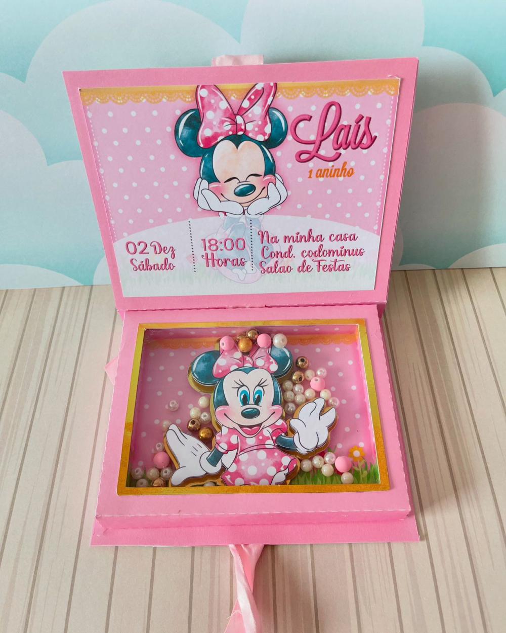 Arquivo de Corte Minnie Rosa 90 (compre 1 Leve+5