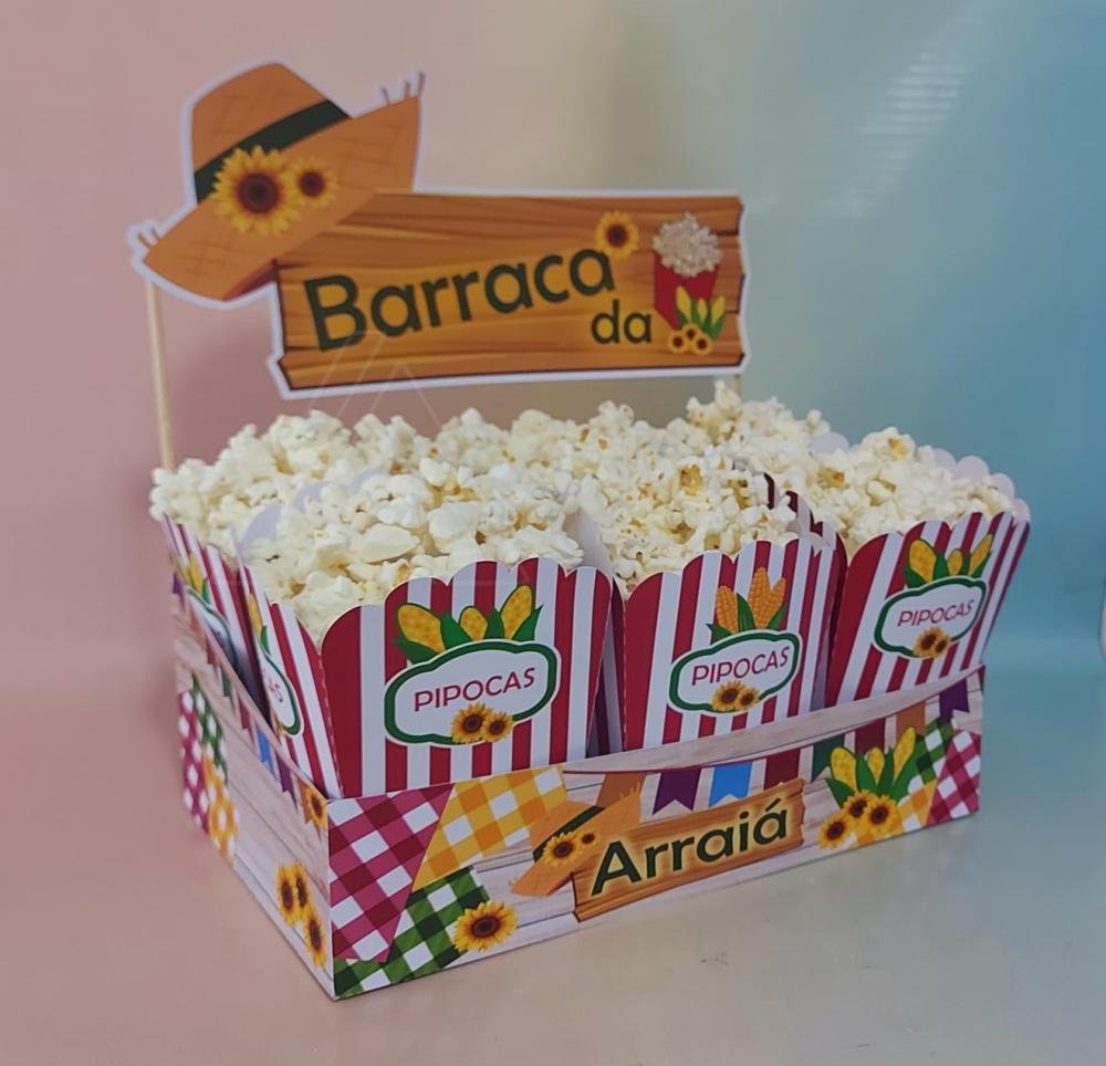Arquivo de Corte Barraca da Pipoca (compre 1 Lev+5