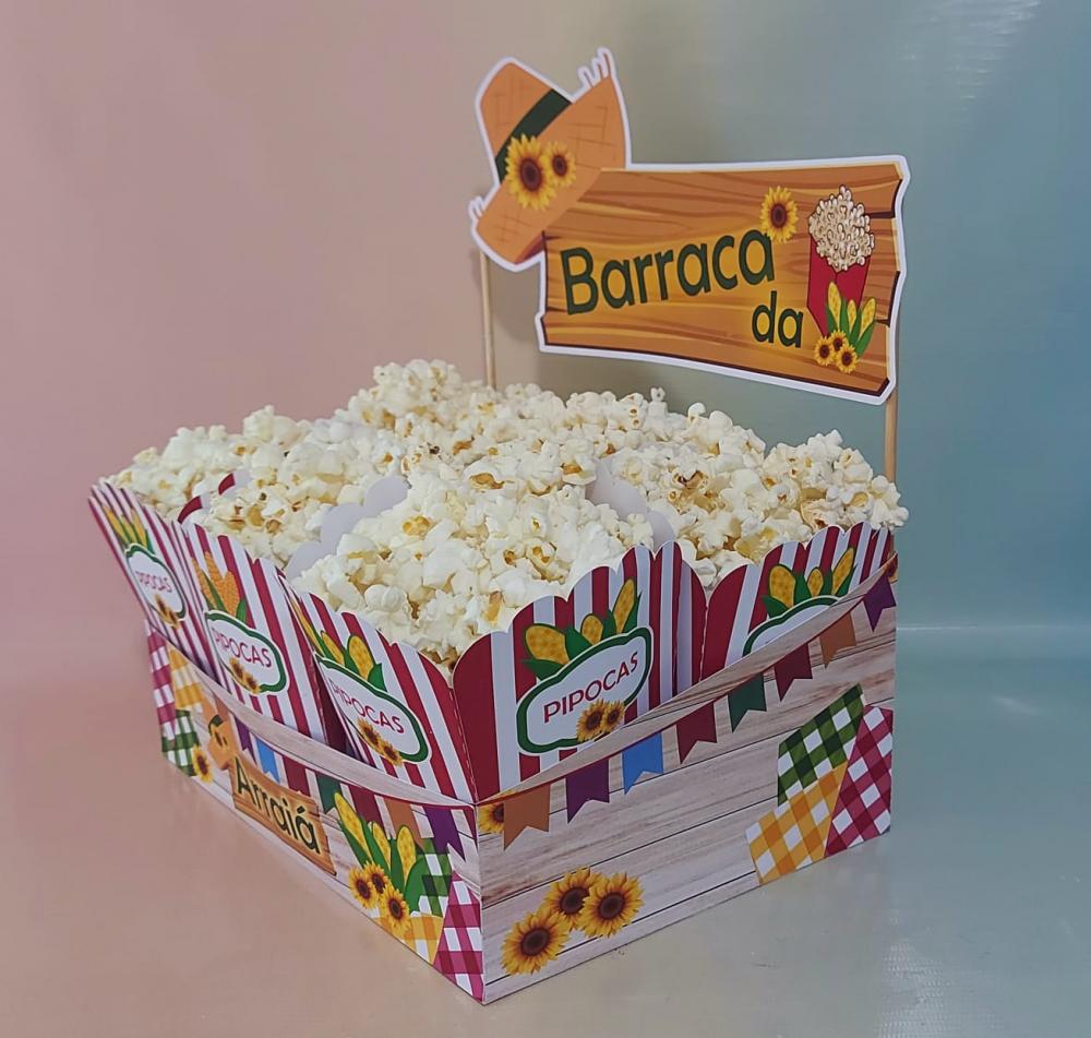 Arquivo de Corte Barraca da Pipoca (compre 1 Lev+5