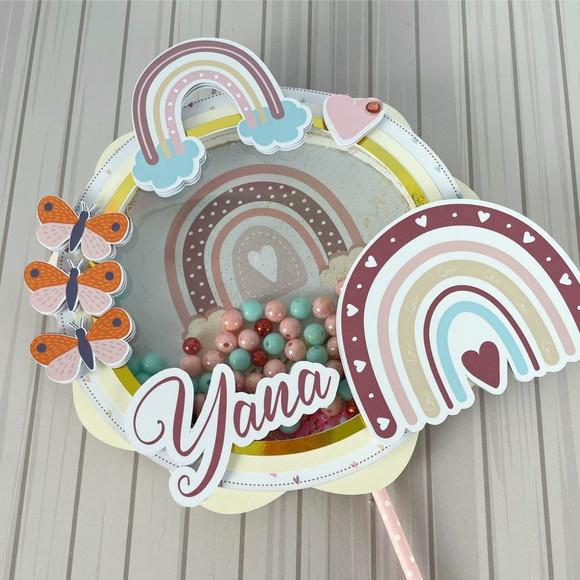 Arquivo de Corte Arco Iris Boho 4 (compre 1 Leve +10
