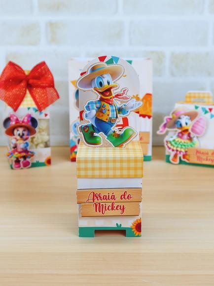 Arquivo de Corte Arraiá da Turma do Mickey (compre 1 Lev+11