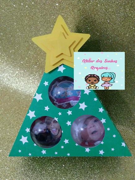 Arquivo de corte Árvore de Natal 3 bolas ( LEIA A DESCRIÇÃO