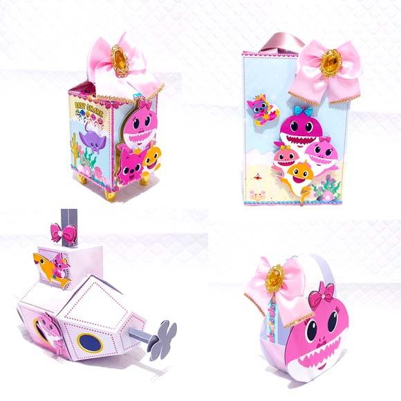 Arquivo de Corte Baby Shark Menina 107 (compre 1 Leve +19