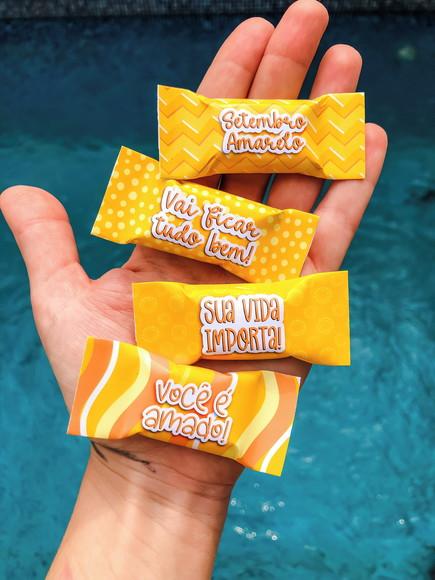 Arquivo De Corte Balas Setembro Amarelo ( Leia A Descrição)