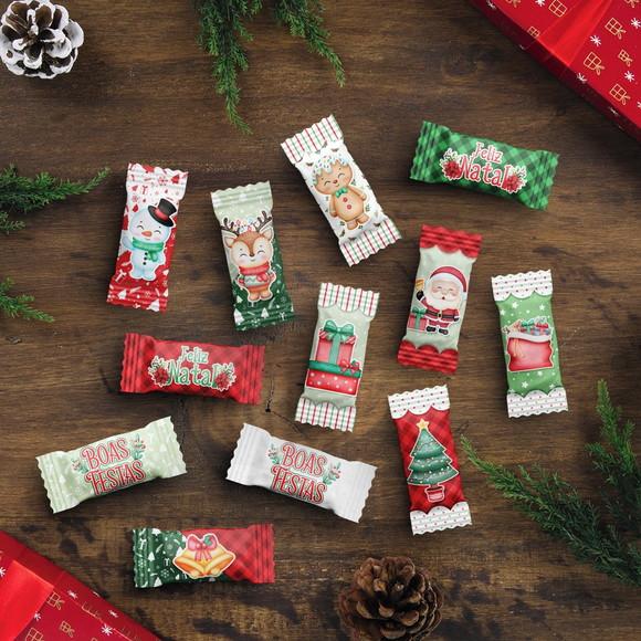 Arquivo de Corte Balinhas e Card Natal 25 (compre 1 Lev+5