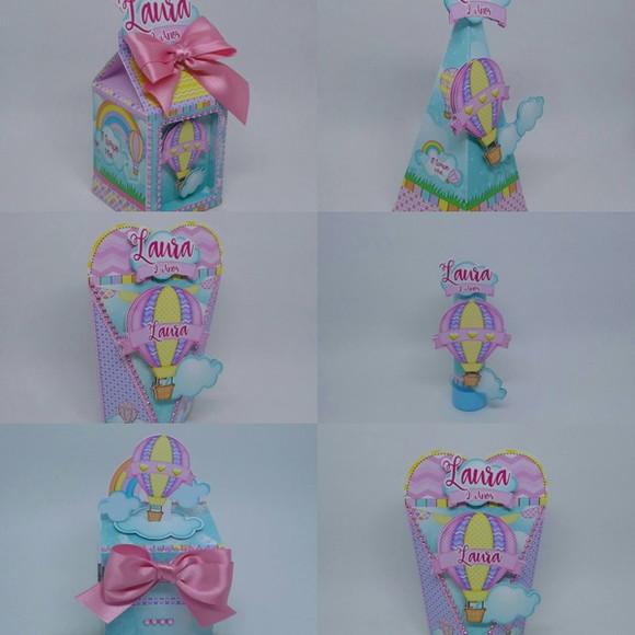 Arquivo de Corte Balões Menina 26 (compre 1 Leve+19