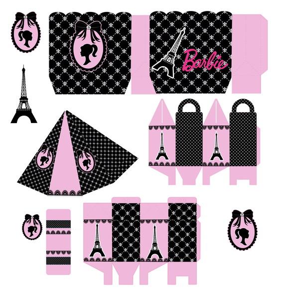 Arquivo de Corte Barbie Paris 5 ( Compre 1 e Leve + 19)