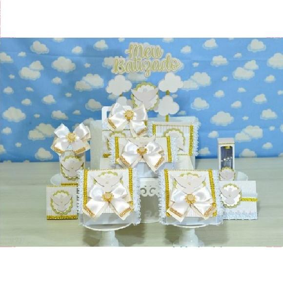 Arquivo de Corte Batizado Branco 2 (compre 1 Leve+5