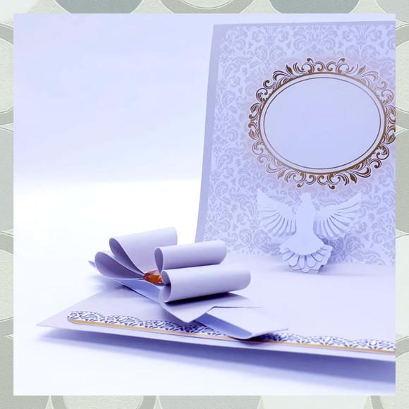 Arquivo de Corte Batizado Branco (compre 1 Leve +5
