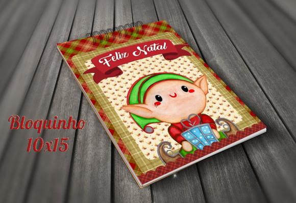 Arquivo de Corte Bloquinho de Natal ( Compre 1 Leve+5
