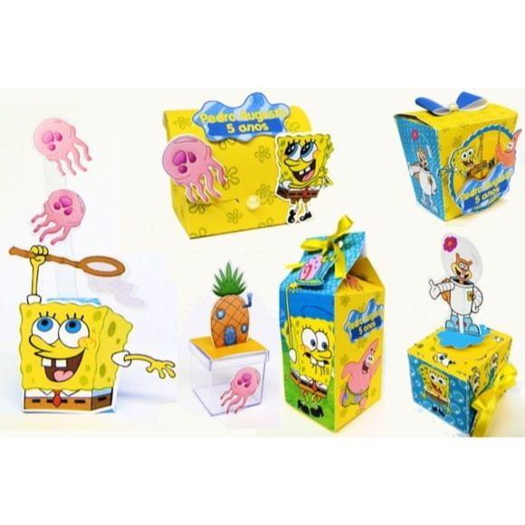 Arquivo de Corte Bob Esponja 12 (compre 1 Leve+10