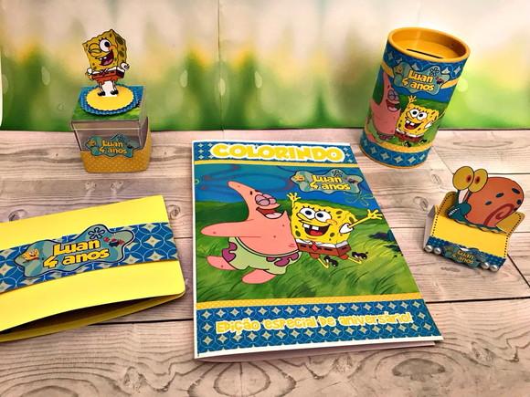 Arquivo de Corte Bob Esponja 4 ( Compre 1 Leve +11