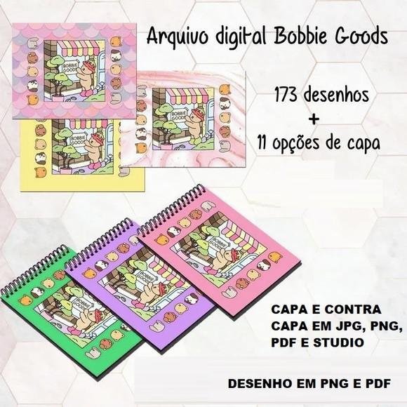 Arquivo de Corte Caderno Colorir Bobbie Goods(compre 1 Lv+11