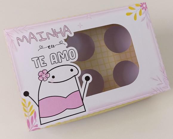 Arquivo de Corte Caixa 6 Doces Flork Mãe (compre 1 Leve+10