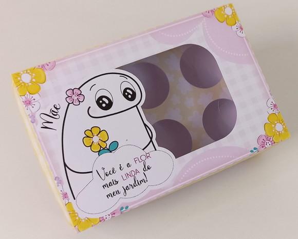 Arquivo de Corte Caixa 6 Doces Flork Mãe (compre 1 Leve+10