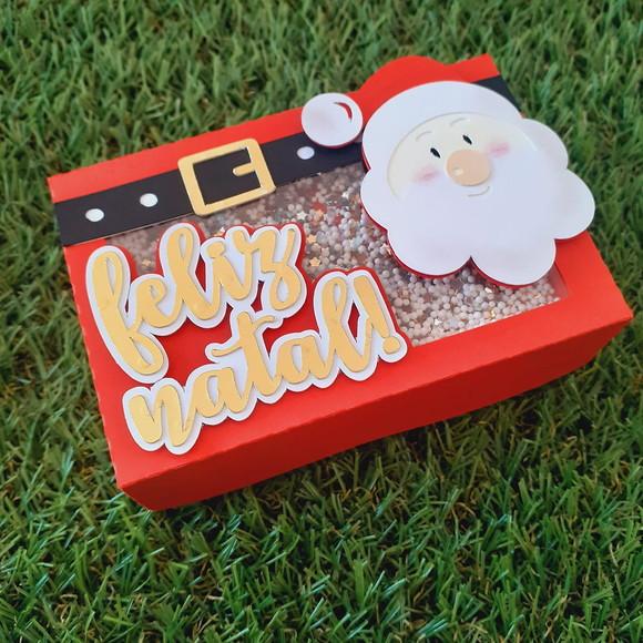 Arquivo de Corte Caixa 6 Doces Papai Noel (compre 1 Leve+10