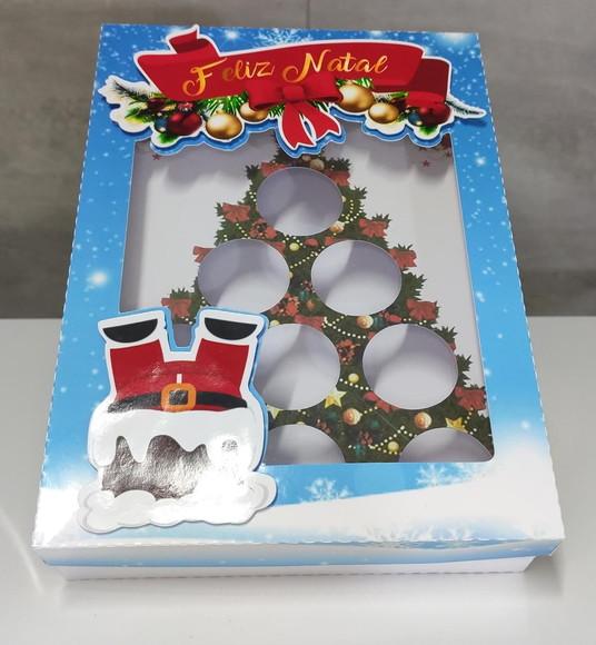 Arquivo de Corte Caixa Árvore de Natal 03 (compre 1 e Lev+10