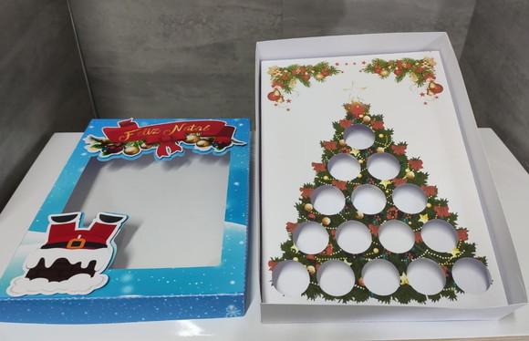 Arquivo de Corte Caixa Árvore de Natal 03 (compre 1 e Lev+10