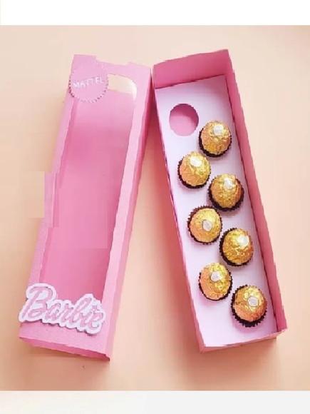Arquivo de Corte Caixa Barbie Docinho (compre 1 Lev+11