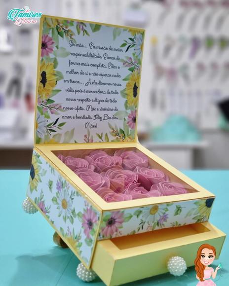 Arquivo de Corte Caixa Bijuterias e Rosas (compre 1 Leve+11
