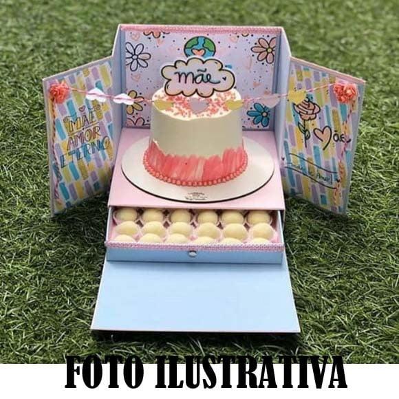 arquivo de corte caixa bolo + docinhos ( LEIA A DESCRIÇÃO)