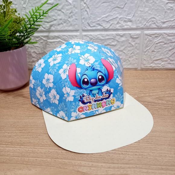 Arquivo de Corte Caixa Boné Stitch (compre 1 e Lv+11