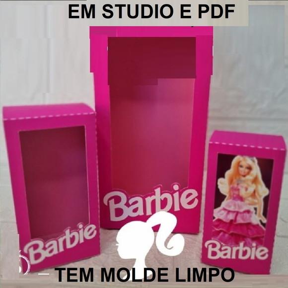 Arquivo de Corte Caixa Boneca Barbie( Compre 1 e Leve + 10