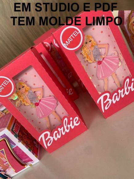 Arquivo de Corte Caixa Boneca Barbie( Compre 1 e Leve + 10