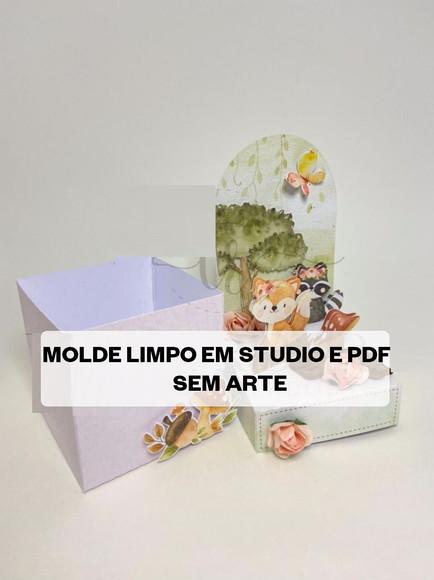 Arquivo de Corte Caixa Cenario Molde Limpo (compre 1 Leve+15