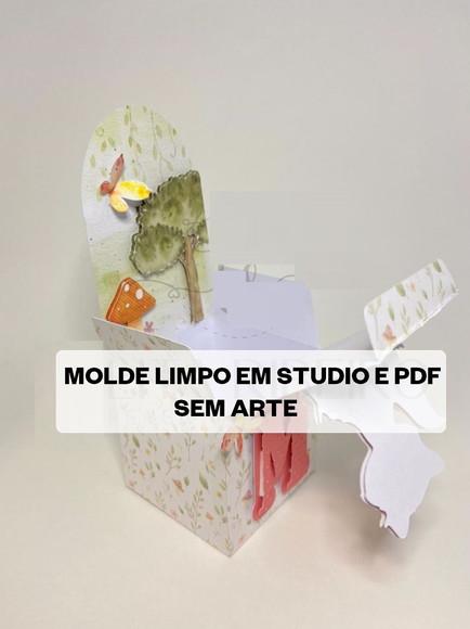 Arquivo de Corte Caixa Cenario Molde Limpo (compre 1 Leve+15