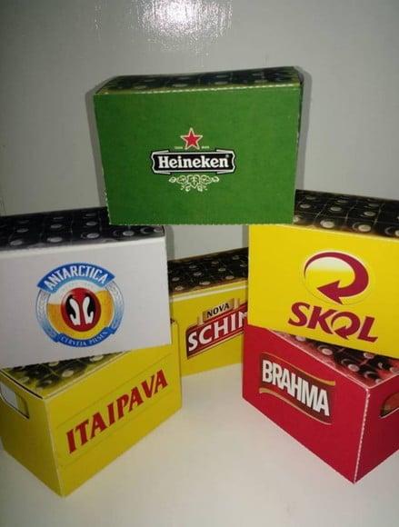 Arquivo de Corte Caixa Cerveja e Refrigerante (compre 1 Lv+1
