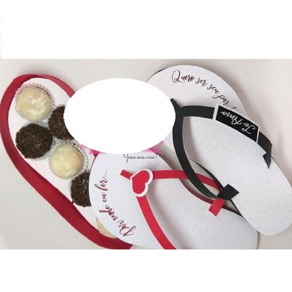 Arquivo de Corte Caixa Chinelo Dia dos Namorados ( Leia a de