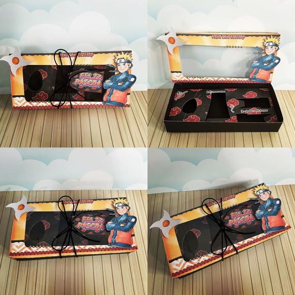 Arquivo de Corte Caixa Confeiteiro Naruto (compre 1 Leve+11