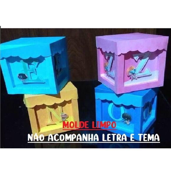 Arquivo de Corte Caixa Cubo 2( Compre 1 e Leve + 11