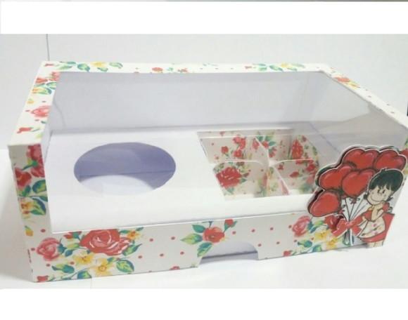 Arquivo de Corte Caixa Dia das Mães Docinho e Cupcake ( Leia