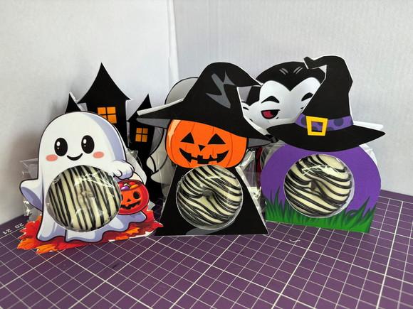 Arquivo de Corte Caixa Donuts Halloween(compre 1 e Lv+10