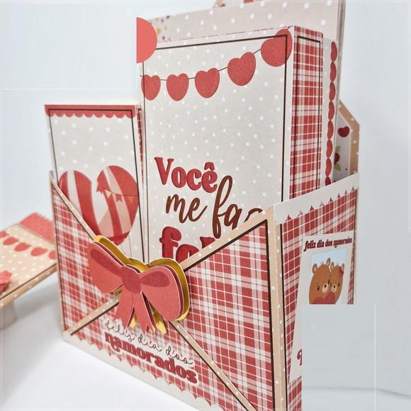 Arquivo de Corte Caixa Envelope Namorados 25 (compre 1 Lv+11