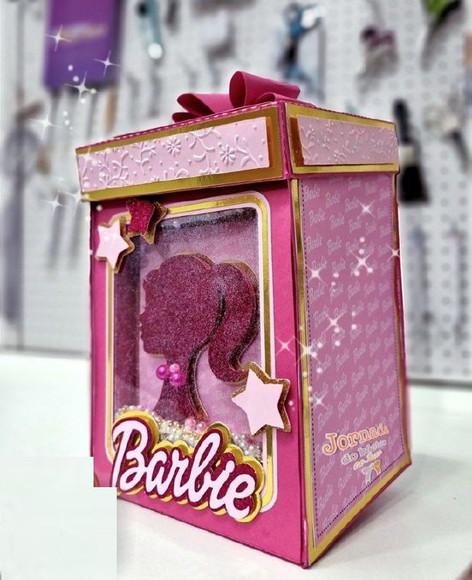 Arquivo de Corte Caixa Explosão Barbie( Compre 1 e Leve + 19